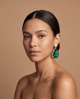 Maxi Brinco Gota Esmeralda — imagem 2