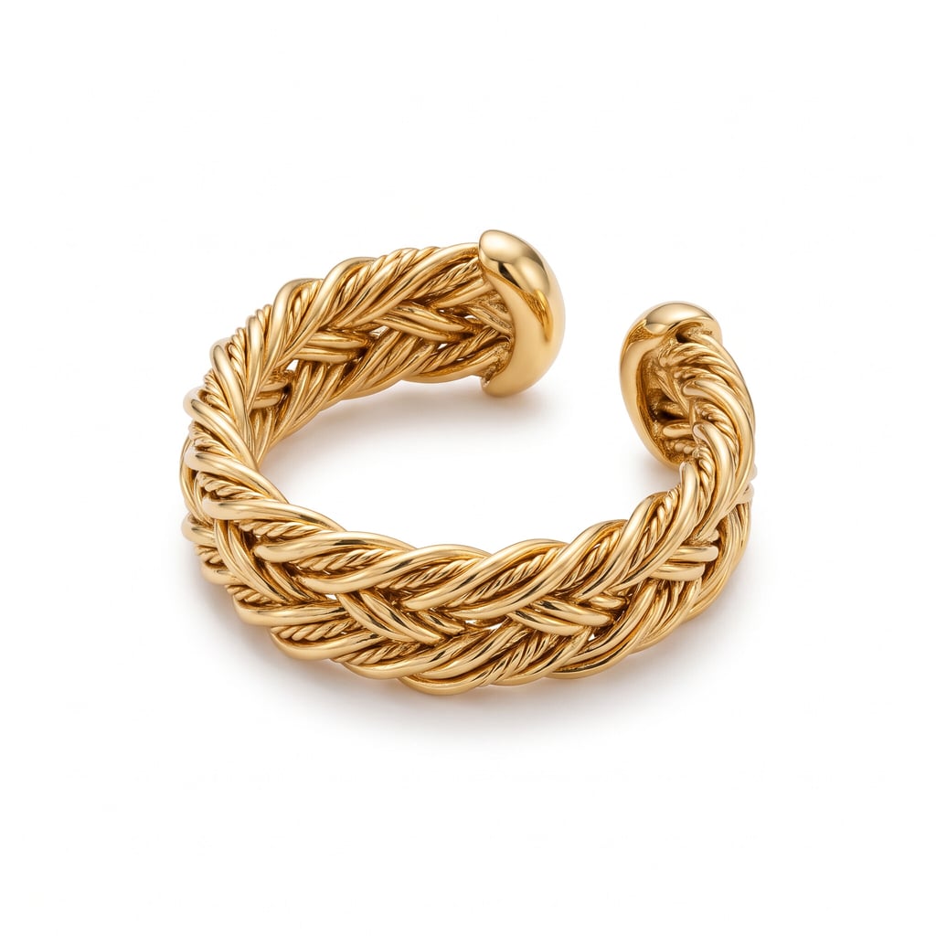 Ear Cuff Trançado